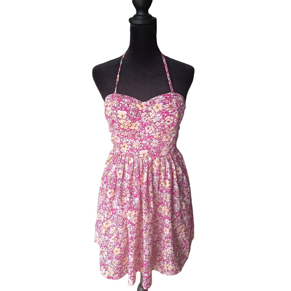 Band Of The Free Pink Mini Sundress Size Small